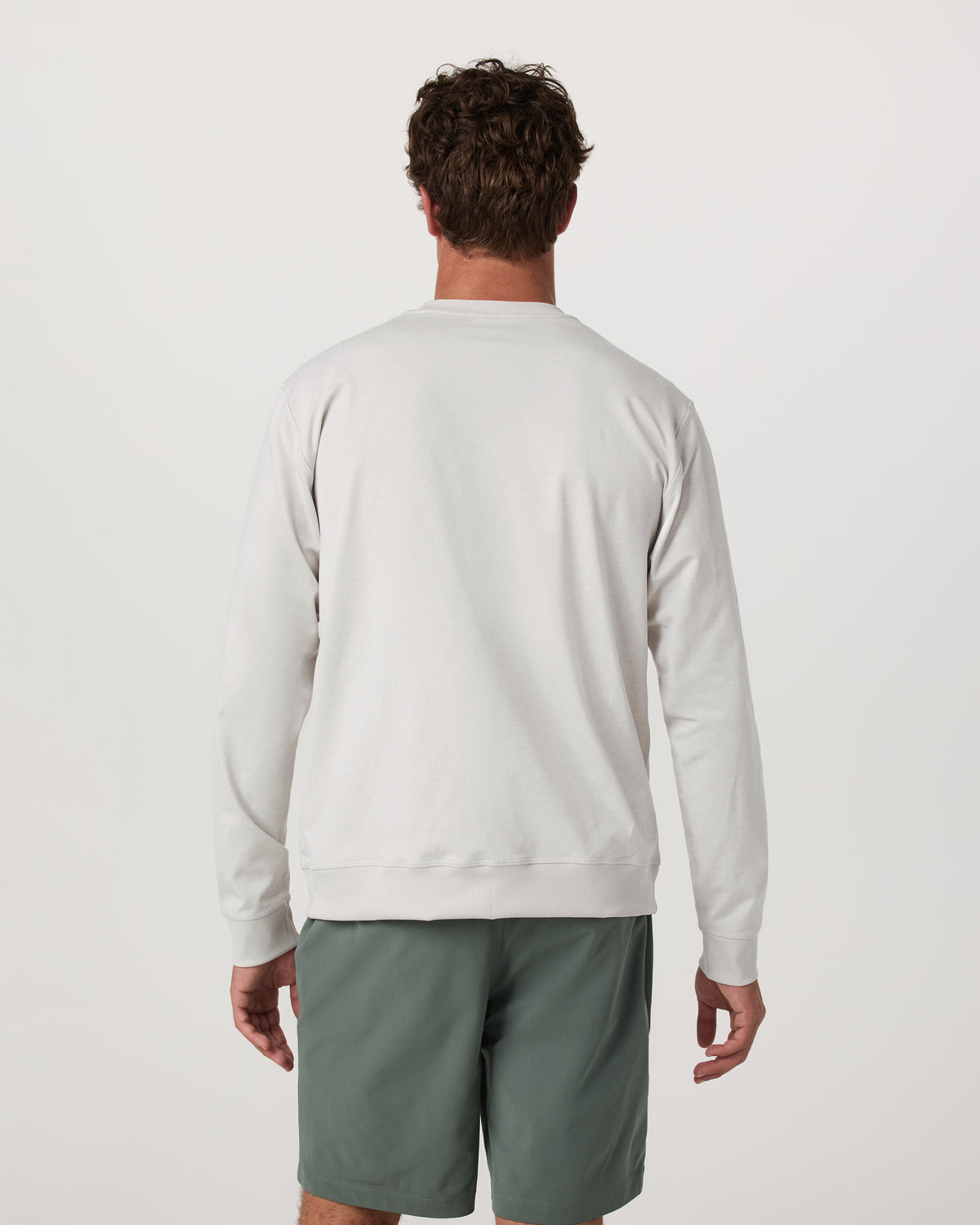 Men's Long Sleeve Coronado Henley - Relaxed Salt Heather | Vuori Sale