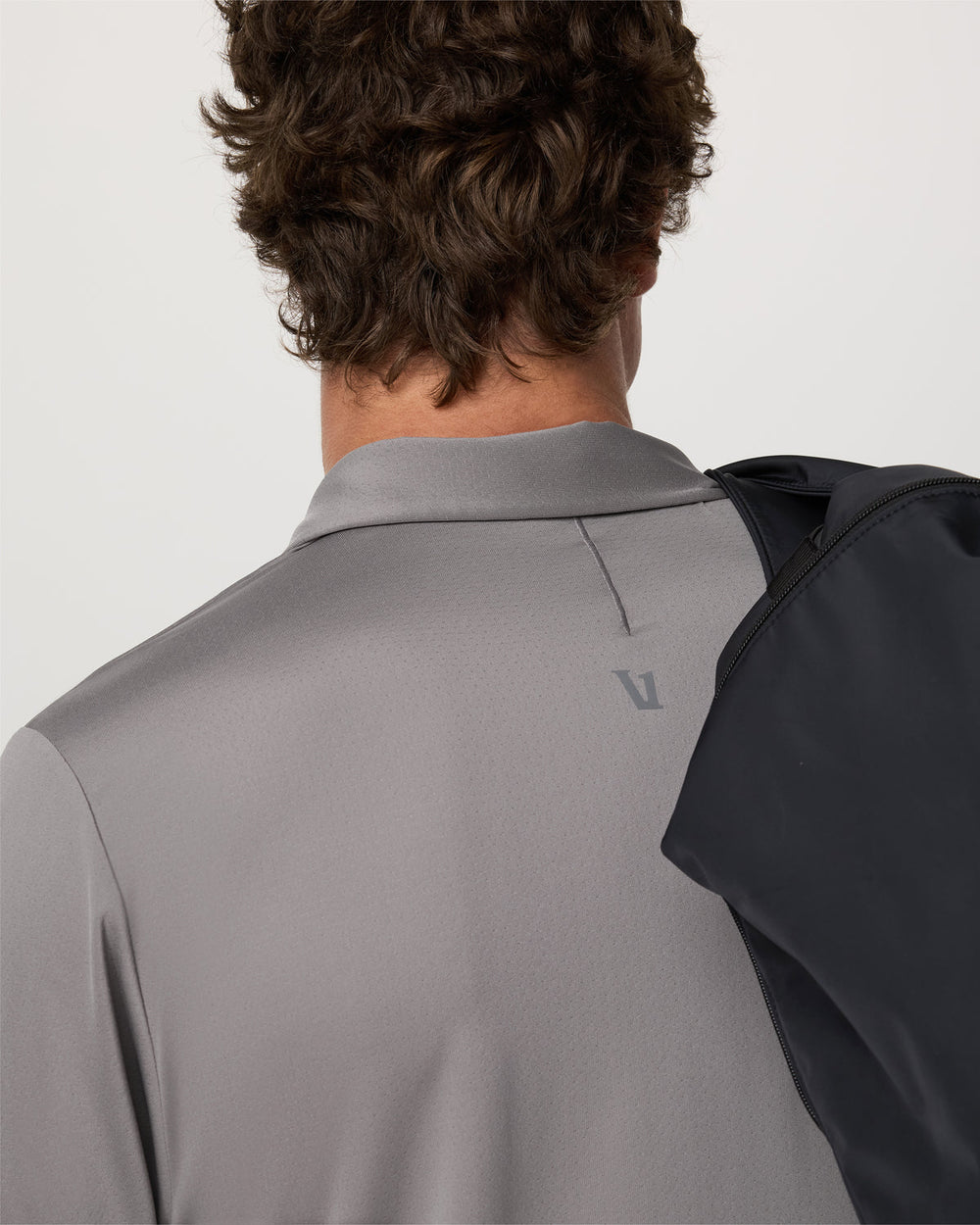 Short Sleeve Viewpoint Polo 2.0 Men's Cavern Grey Shirt | Vuori Outlet
