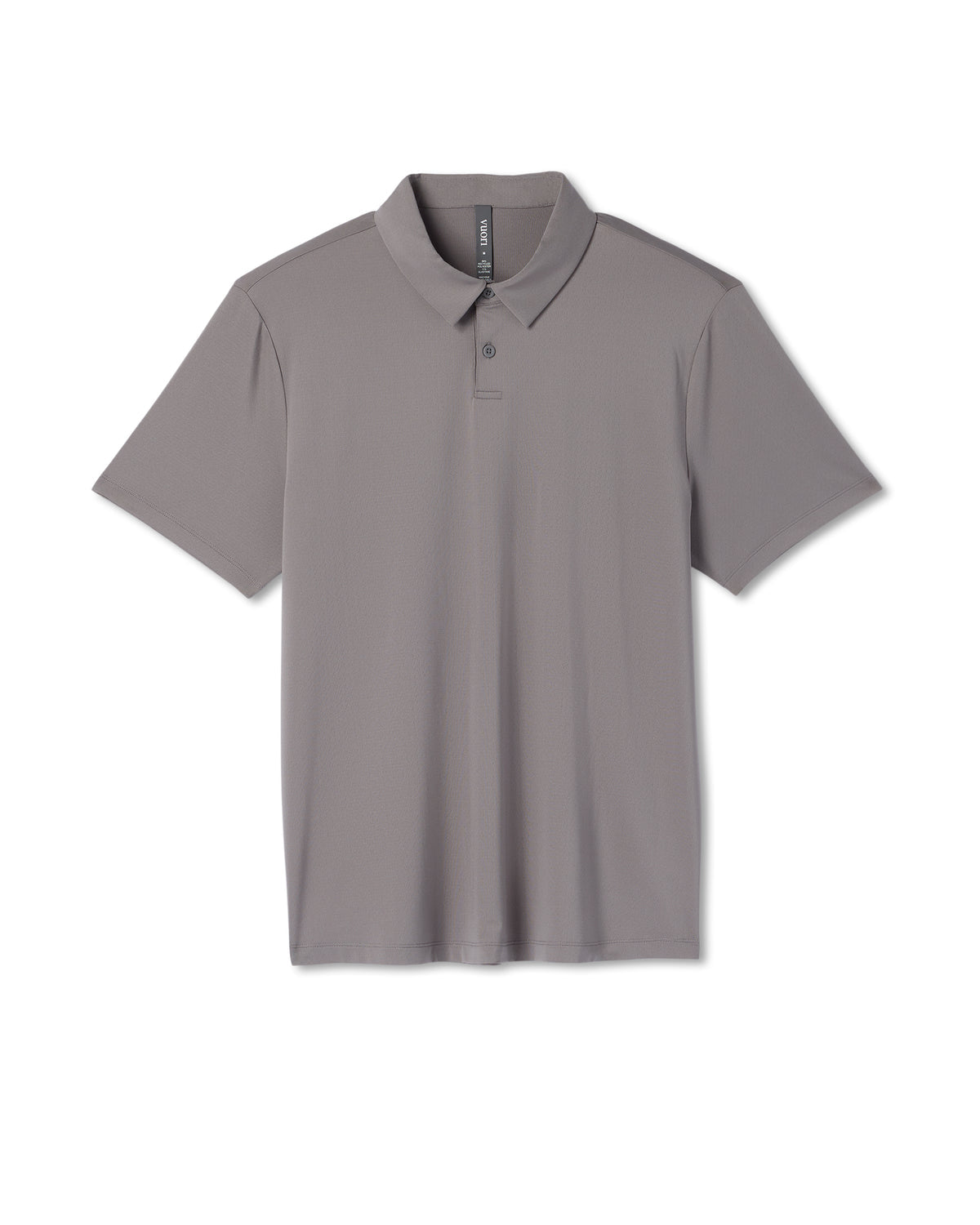 Short Sleeve Viewpoint Polo 2.0 Men's Cavern Grey Shirt | Vuori Outlet