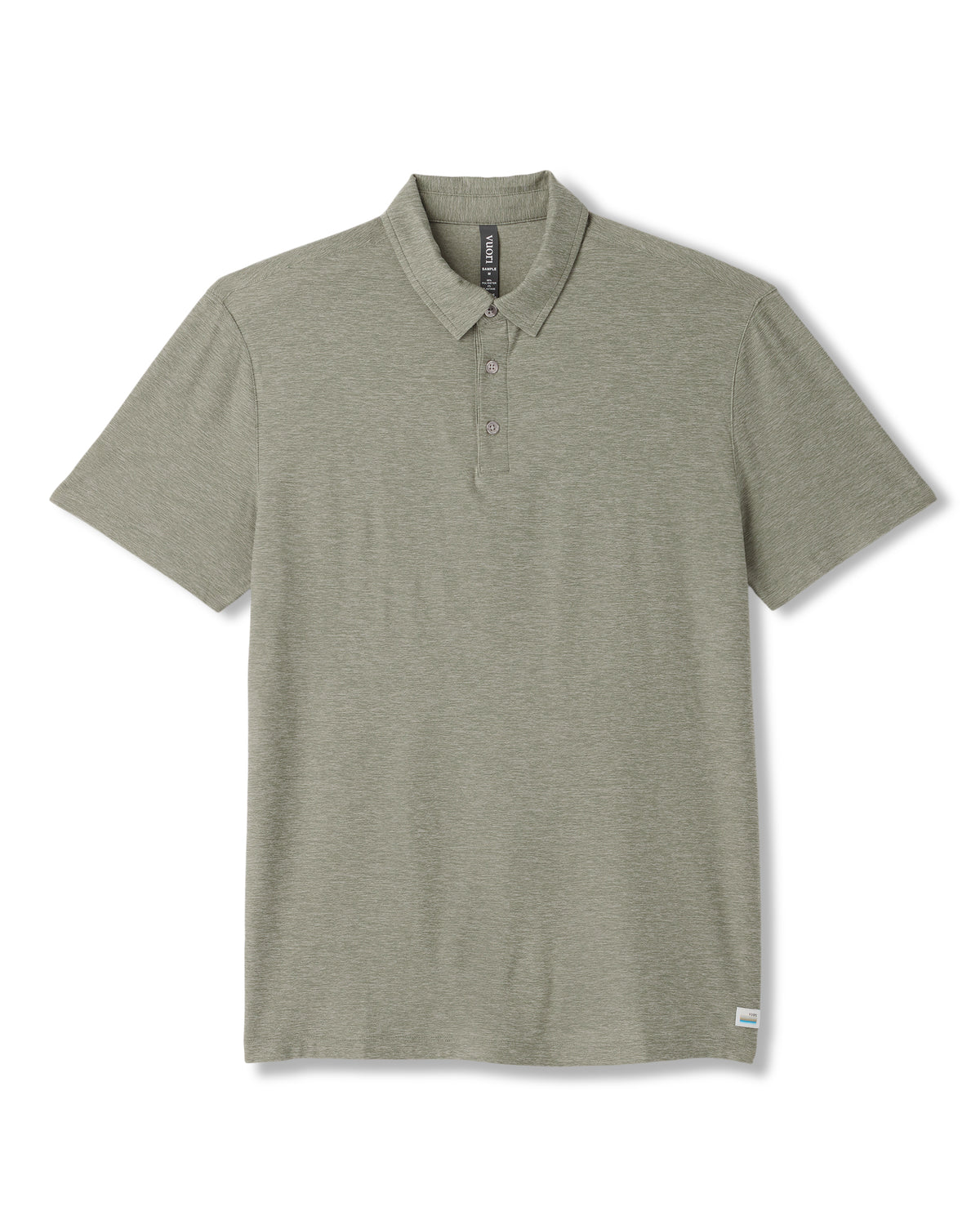 Strato Tech Polo Men's Agave Green Heather Polo | Vuori Discount