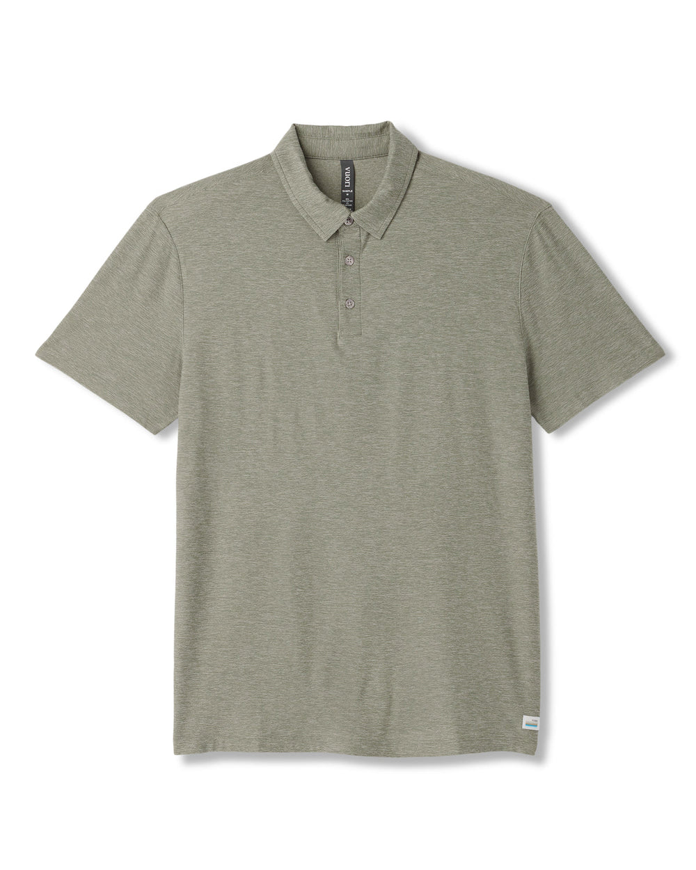 Strato Tech Polo Men's Agave Green Heather Polo | Vuori Discount