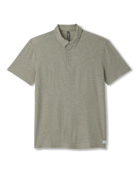 Strato Tech Polo Men's Agave Green Heather Polo | Vuori Discount