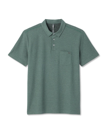 Ace Polo Men's Agate Green Performance Polo Shirt | Vuori Sale