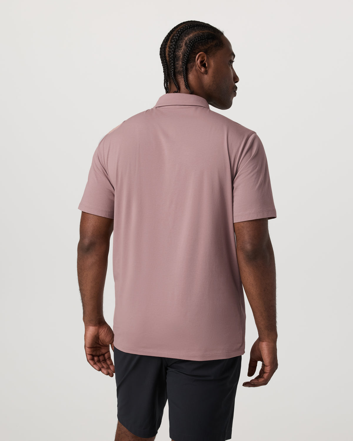 Short Sleeve Feather Polo Zion Rose | Vuori On sale