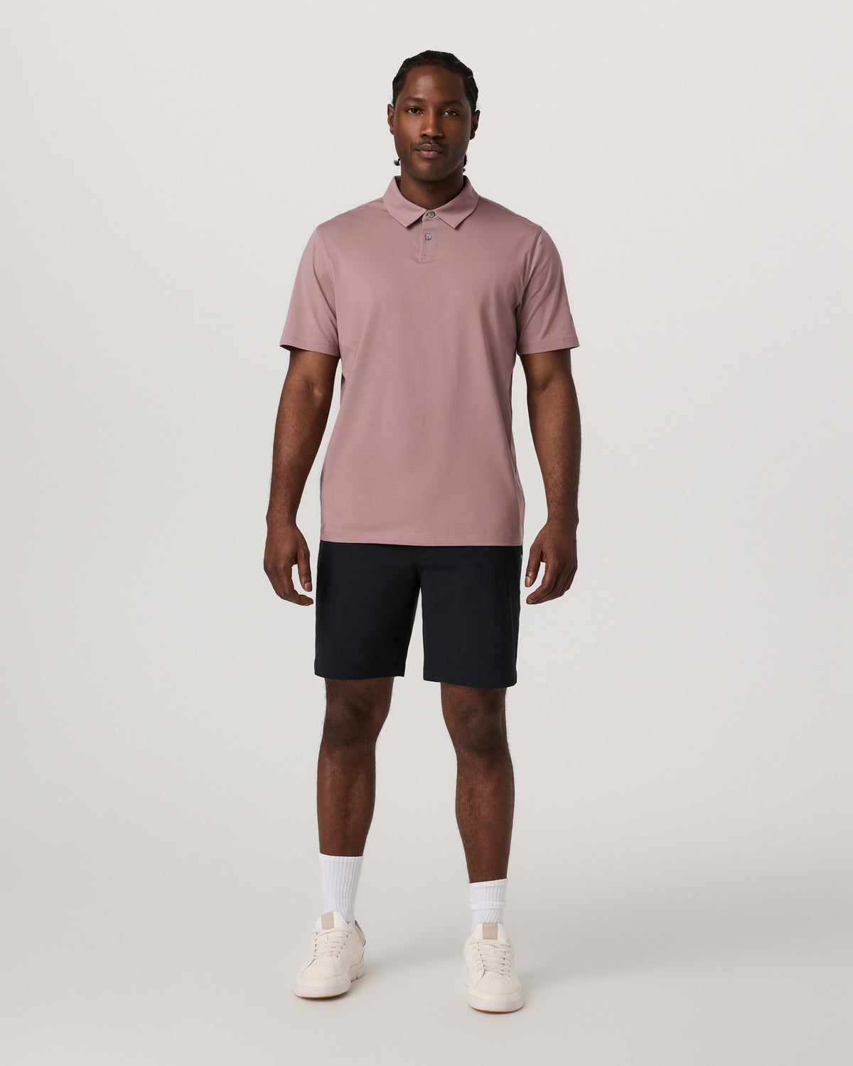 Short Sleeve Feather Polo Zion Rose | Vuori On sale