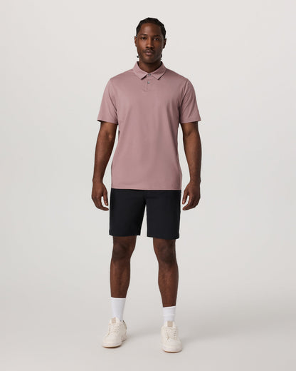 Short Sleeve Feather Polo Zion Rose | Vuori On sale