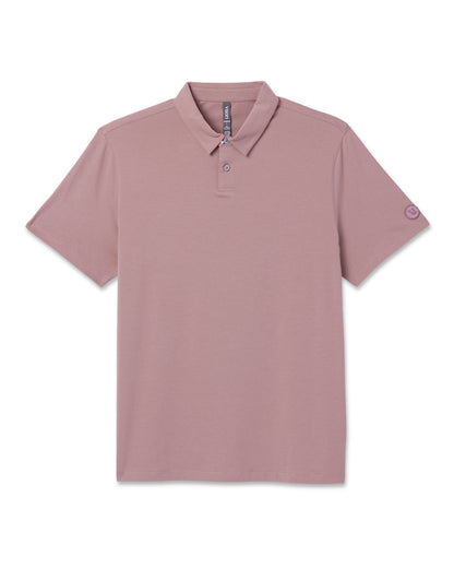 Short Sleeve Feather Polo Zion Rose | Vuori On sale