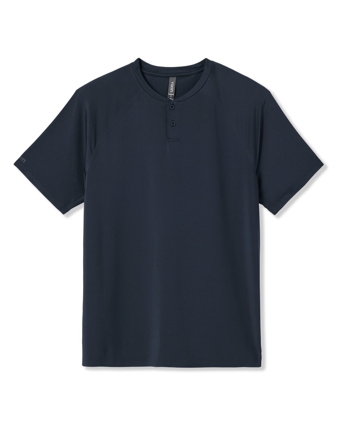 Short Sleeve Viewpoint Henley Navy | Vuori Online