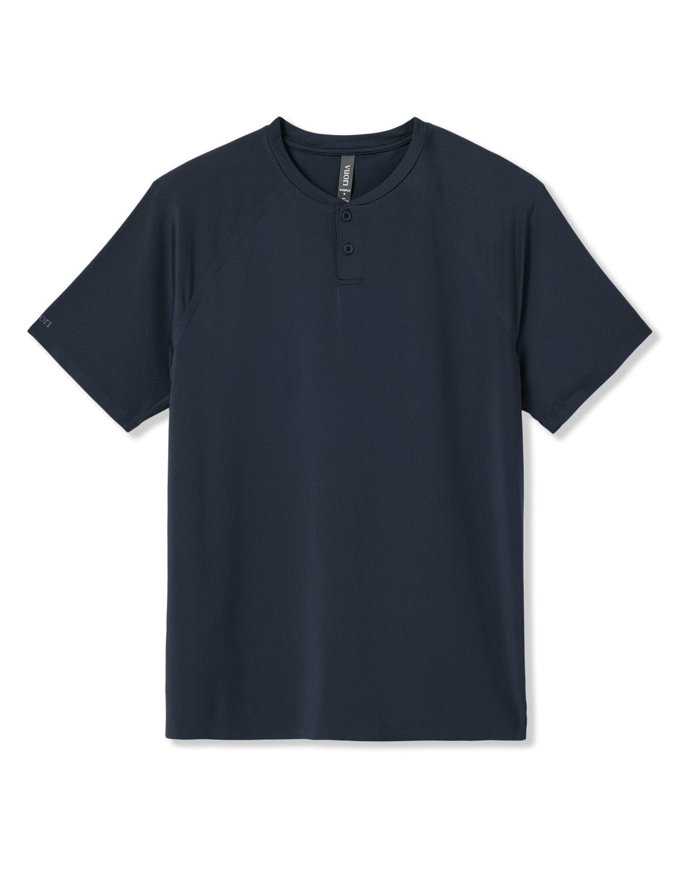 Short Sleeve Viewpoint Henley Navy | Vuori Online