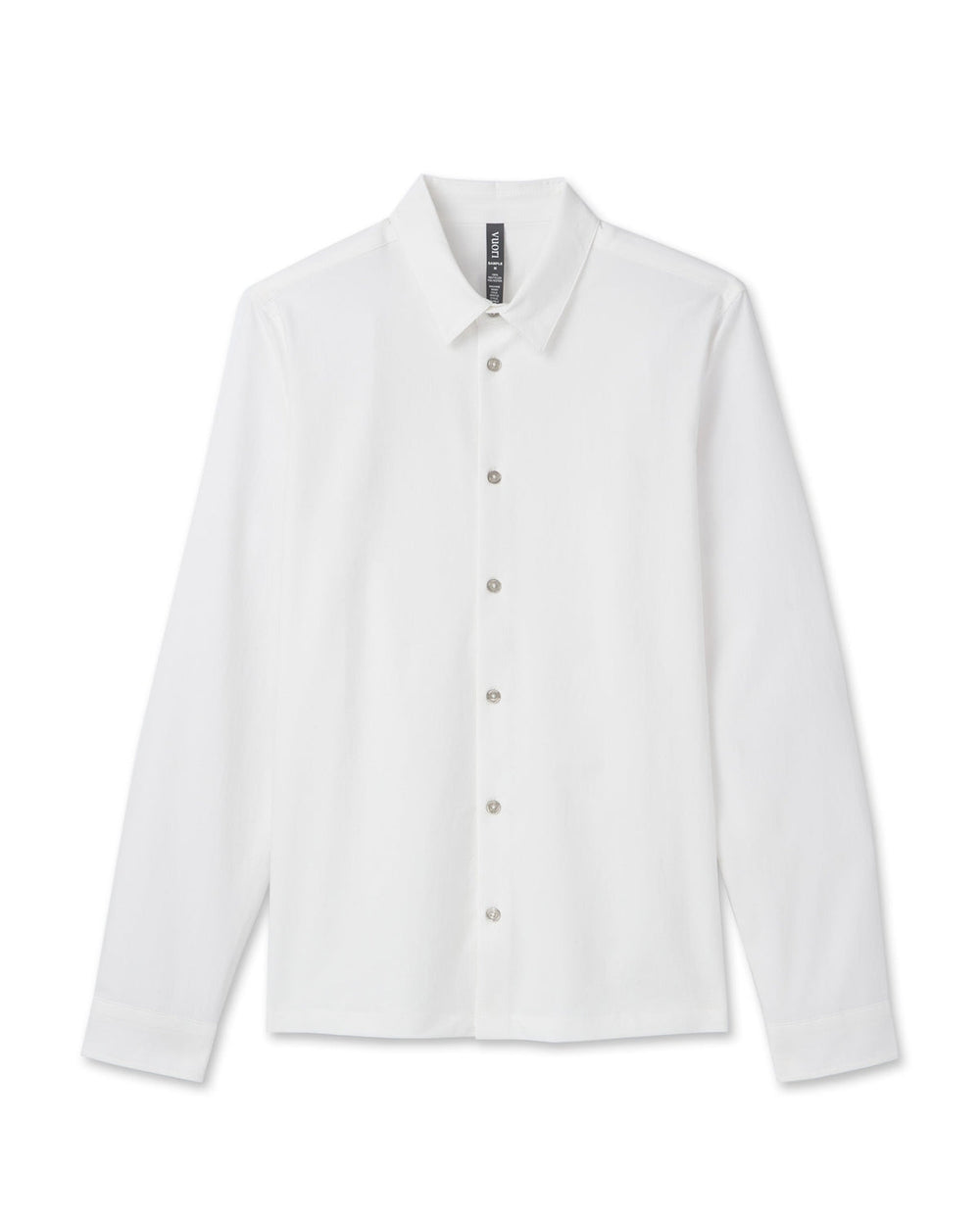 Long Sleeve Manhattan Button Down Men's White Shirt | Vuori Online