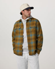 Long Sleeve Flannel Button Down Men's Bluegrass Shirt | Vuori Sale