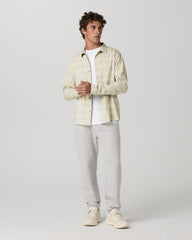 Men's Long Sleeve Plaid Button Down Shirt Sandalwood | Vuori Clothing