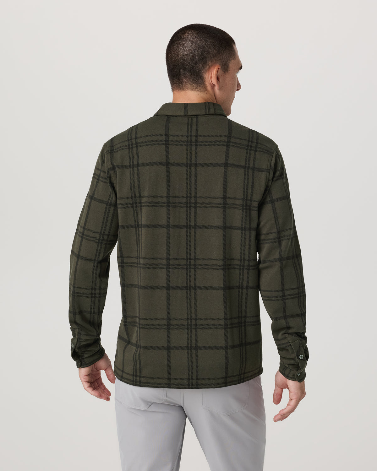 Seaview Plaid Button Down Shirt Dark Oregano Shirt | Vuori On sale