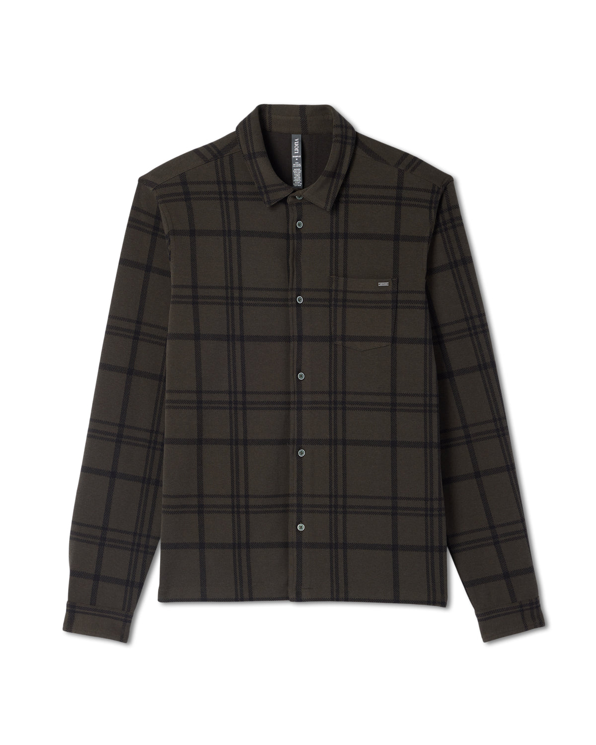 Seaview Plaid Button Down Shirt Dark Oregano Shirt | Vuori On sale