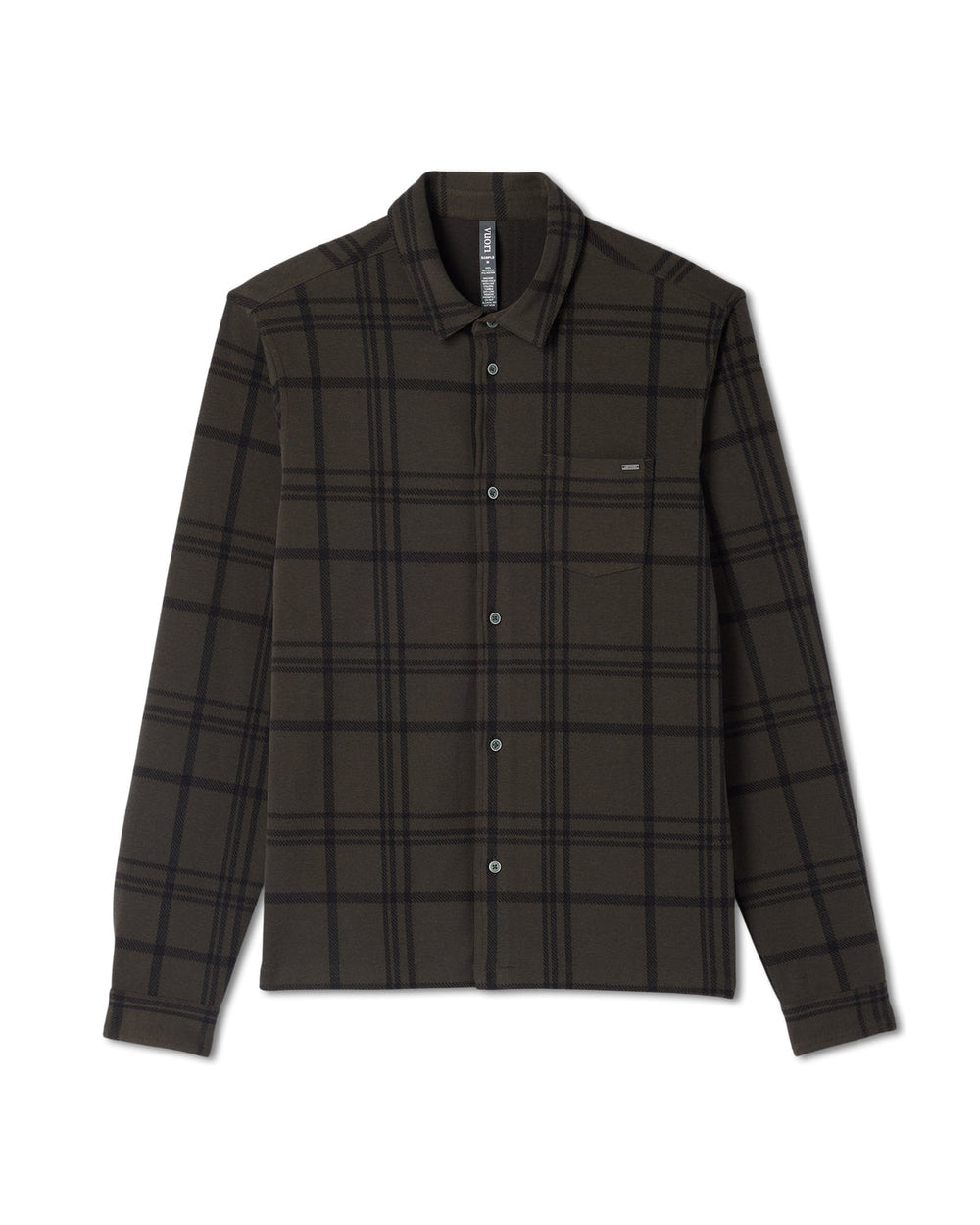 Seaview Plaid Button Down Shirt Dark Oregano Shirt | Vuori On sale