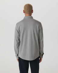 Jeffreys Overshirt Men's Grey Button-Up Shirt | Vuori