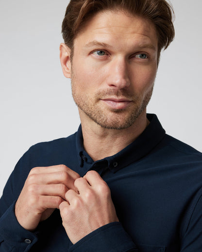Long Sleeve Ace Button-Down Ink | Vuori Discount