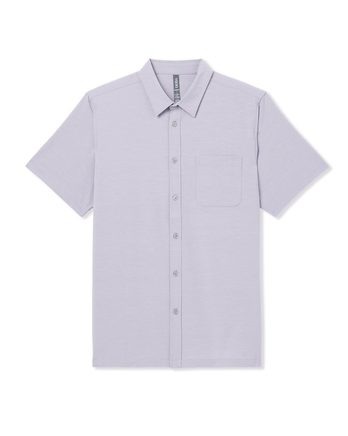 Short Sleeve Bridge Button Down Men's Cinder Shirt | Vuori Sale