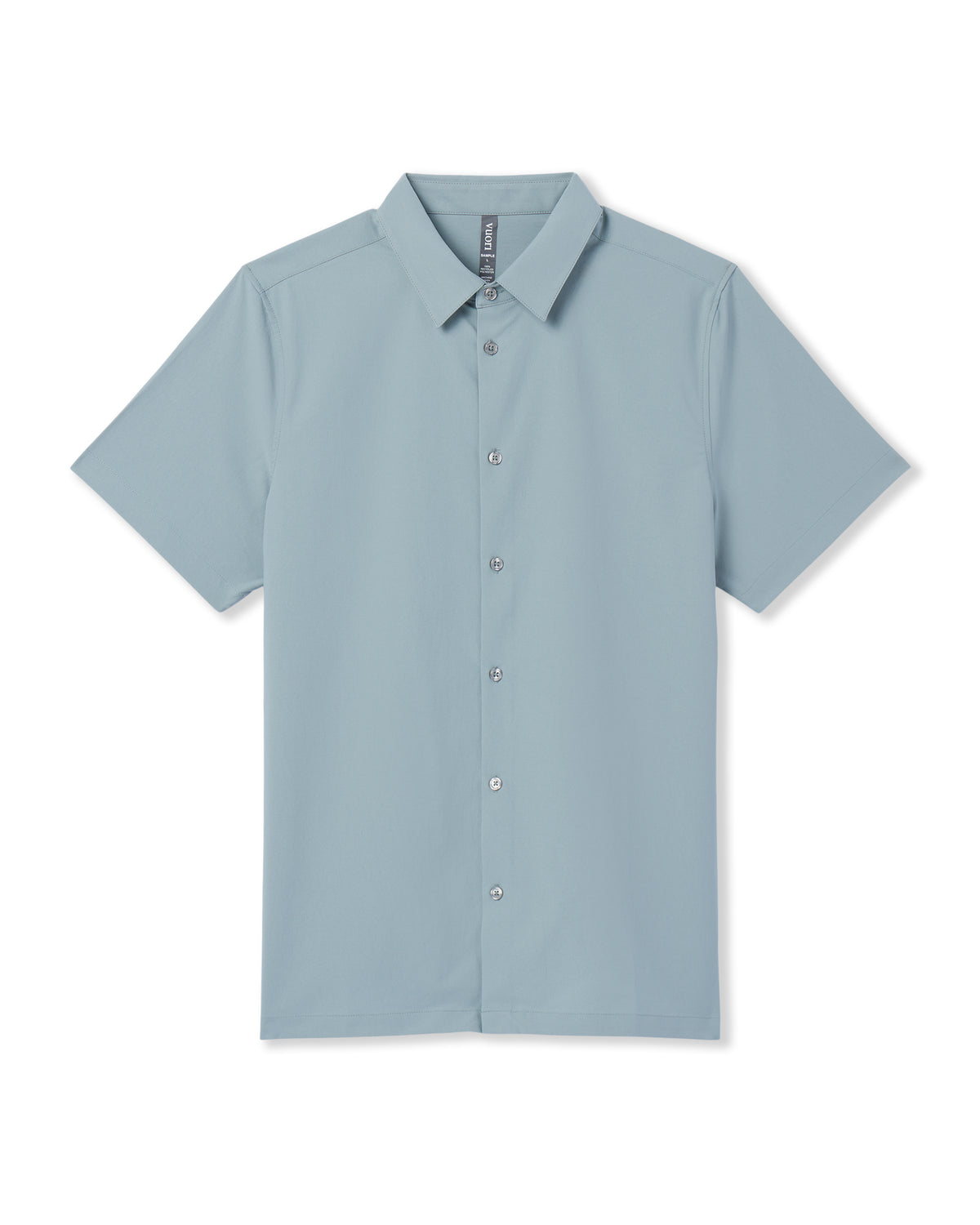 Short Sleeve Manhattan Button Down Men's Mist Shirt | Vuori US