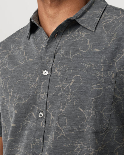 Short Sleeve Bridge Button Down Men's Root Shirt | Vuori