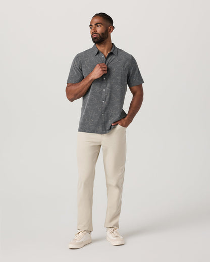 Short Sleeve Bridge Button Down Men's Root Shirt | Vuori