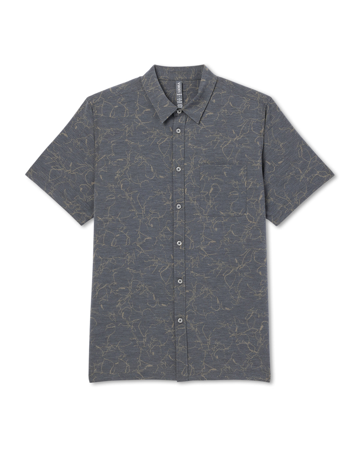 Short Sleeve Bridge Button Down Men's Root Shirt | Vuori