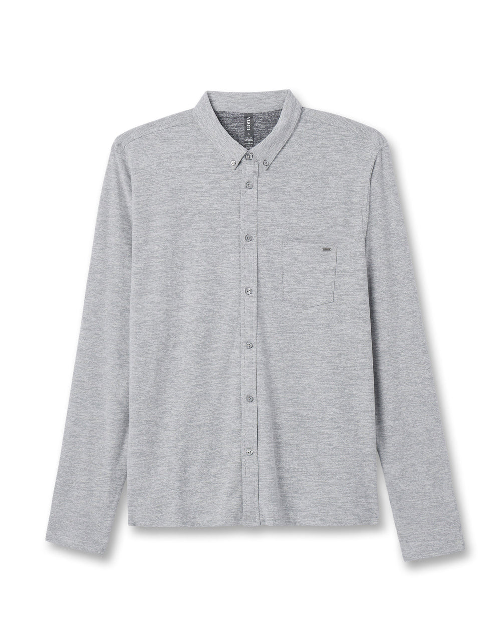 Long Sleeve Ace Button-Down Grey Button Down Shirt | Vuori For sale