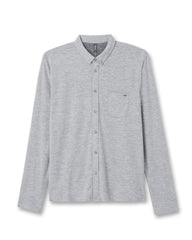 Long Sleeve Ace Button-Down Grey Button Down Shirt | Vuori For sale