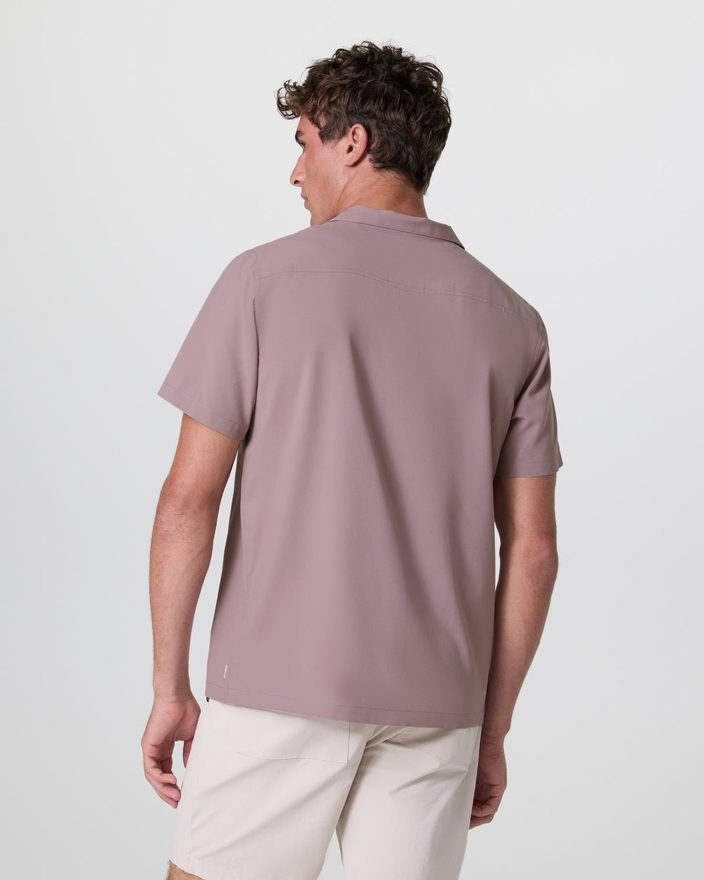 Seaport Button Down Men's Dark Umber Short Sleeve | Vuori Online