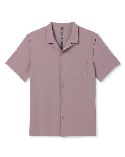 Seaport Button Down Men's Dark Umber Short Sleeve | Vuori Online