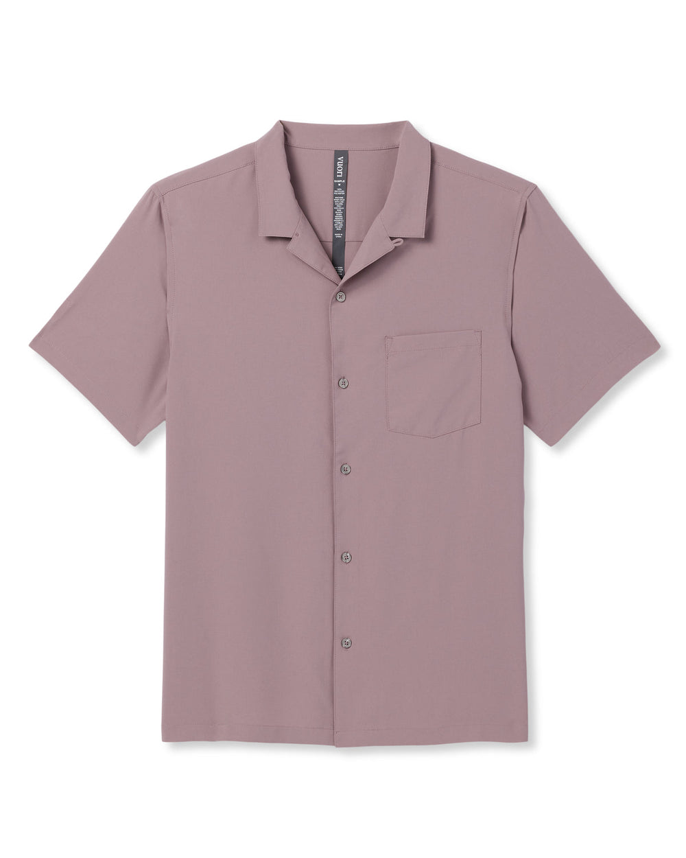Seaport Button Down Men's Dark Umber Short Sleeve | Vuori Online