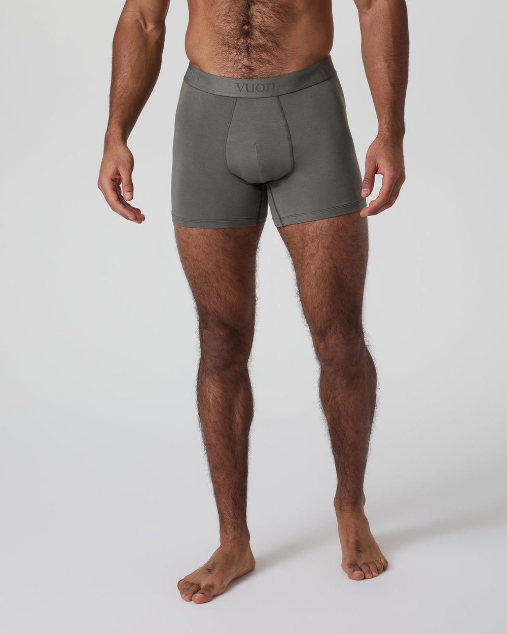 Lifestyle Boxer Brief Dark Pewter | Vuori Clothing
