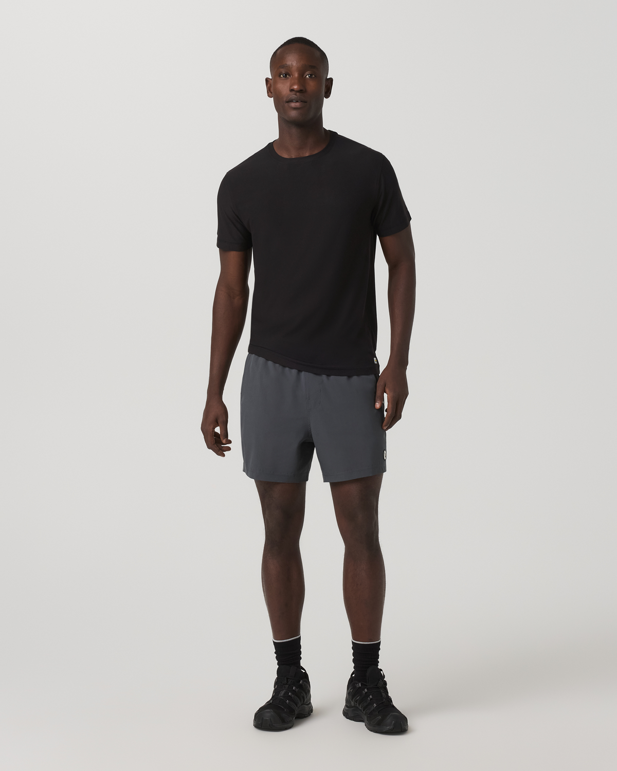 Strato Tech Tee Men's Black Quick Dry T Shirt | Vuori For sale