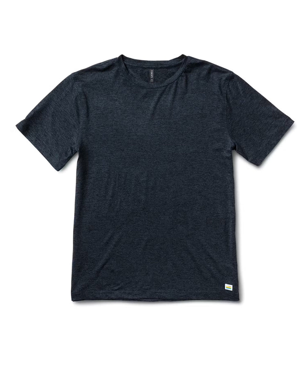 Strato Tech Tee Men's Navy Heather Blue Tee | Vuori Outlet