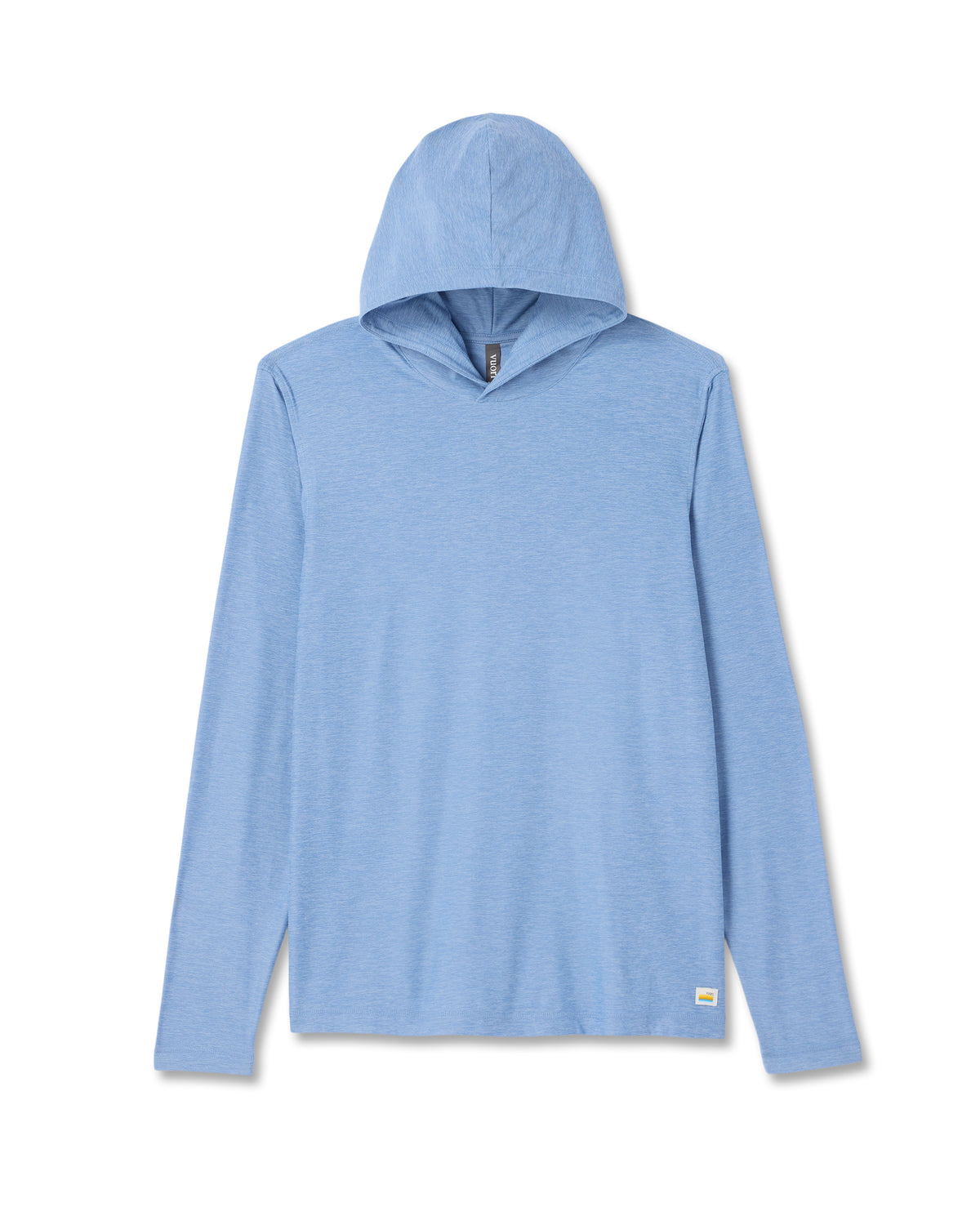 Strato Tech Hoodie Men's Isle Blue Heather Hoodie | Vuori US