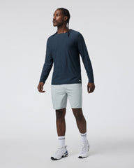 Long-Sleeve Strato Tech Tee Navy Long Sleeve Top | Vuori