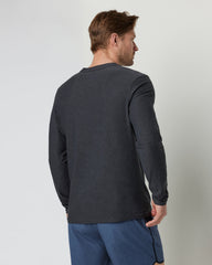 Long-Sleeve Strato Tech Tee Men's Charcoal Shirt | Vuori Discount