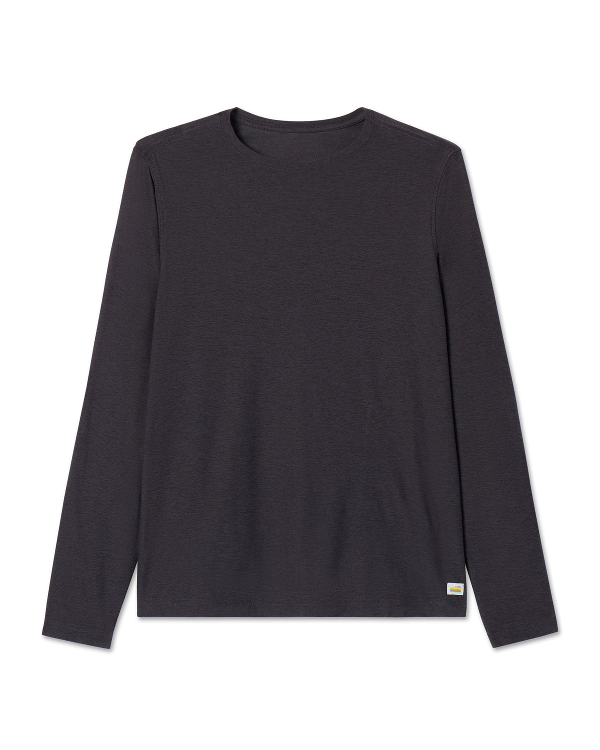 Long-Sleeve Strato Tech Tee Men's Charcoal Shirt | Vuori Discount