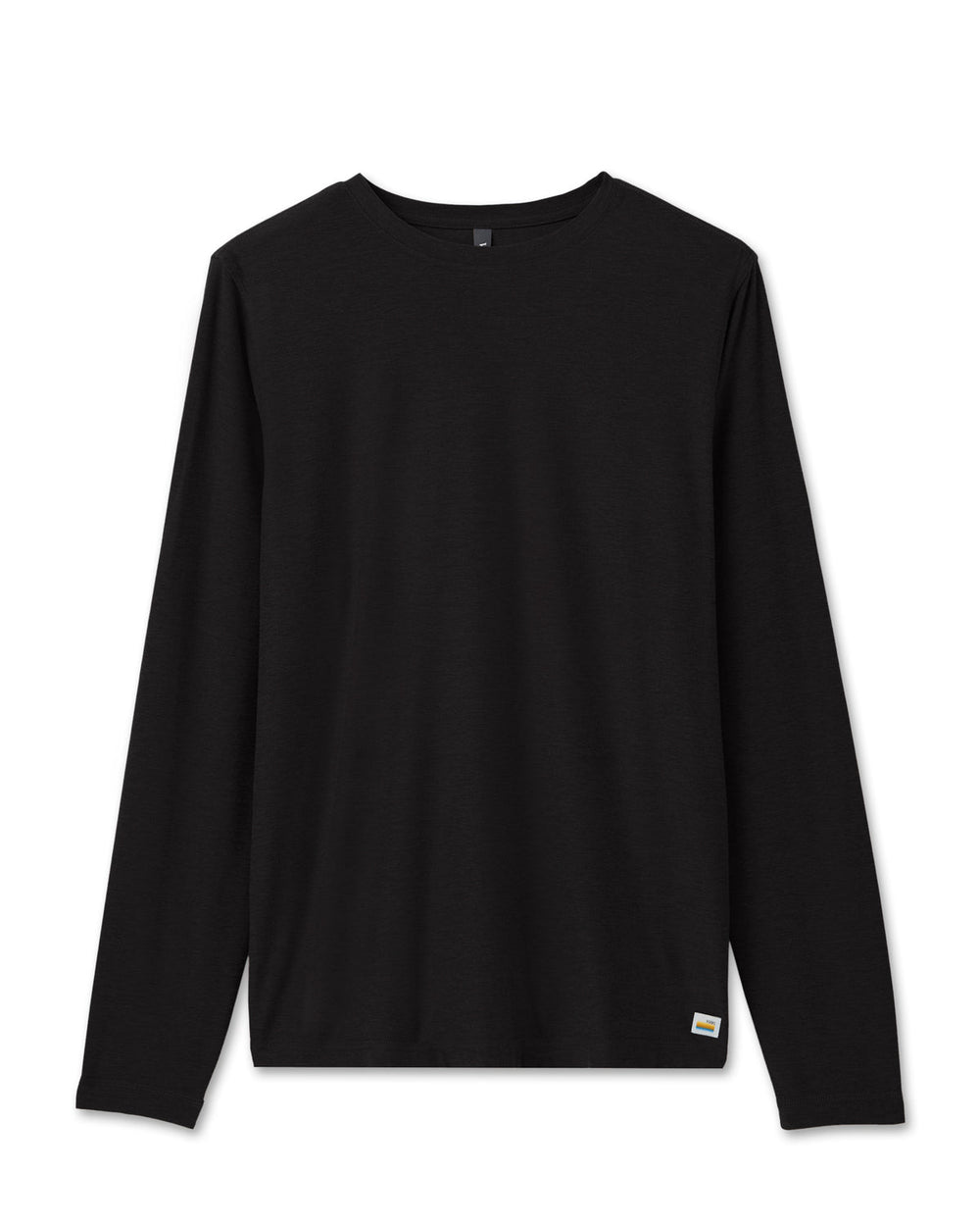 Long Sleeve Strato Tech Tee Men's Black Shirt | Vuori Sale