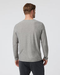 Long-Sleeve Strato Tech Tee Heather Grey Shirt | Vuori For sale