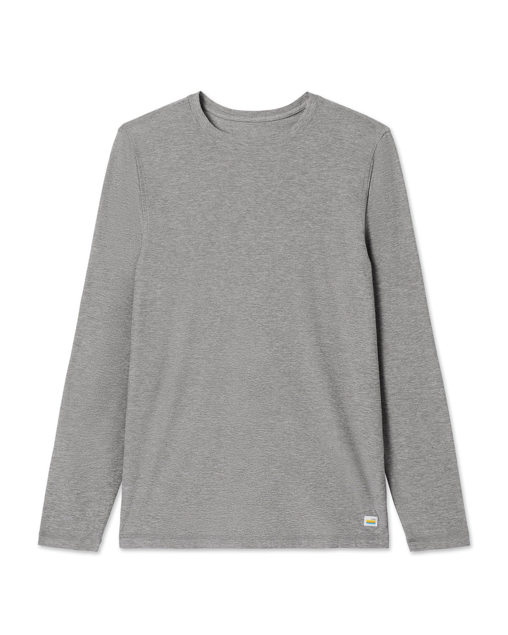 Long-Sleeve Strato Tech Tee Heather Grey Shirt | Vuori For sale