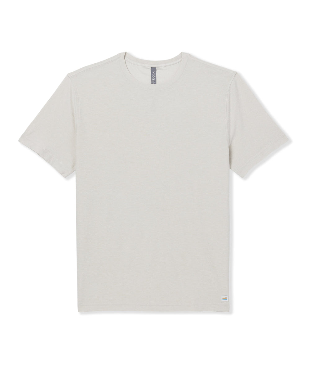 Strato Tech Tee Men's Mushroom Heather T-Shirt | Vuori Online