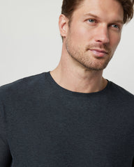 Strato Tech Tee Men's Charcoal Moisture Wicking Shirt | Vuori Outlet