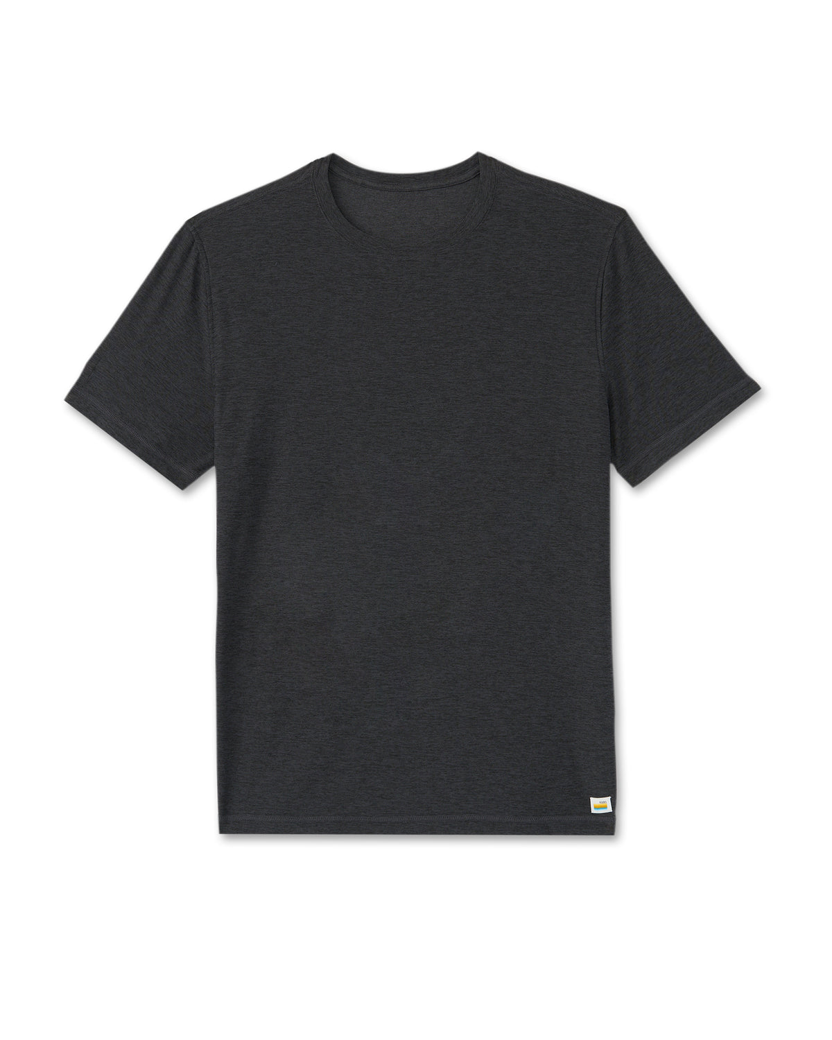 Strato Tech Tee Men's Charcoal Moisture Wicking Shirt | Vuori Outlet