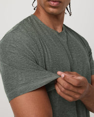 Strato Tech Tee Men's River Rock Heather T-Shirt | Vuori Discount