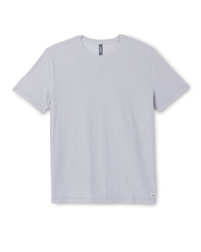 Strato Tech Tee Platinum White Tech Workout Shirt | Vuori For sale