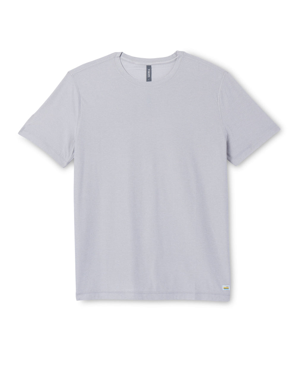 Strato Tech Tee Platinum White Tech Workout Shirt | Vuori For sale