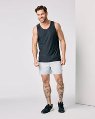 Strato Tech Tank Charcoal Heather | Vuori US