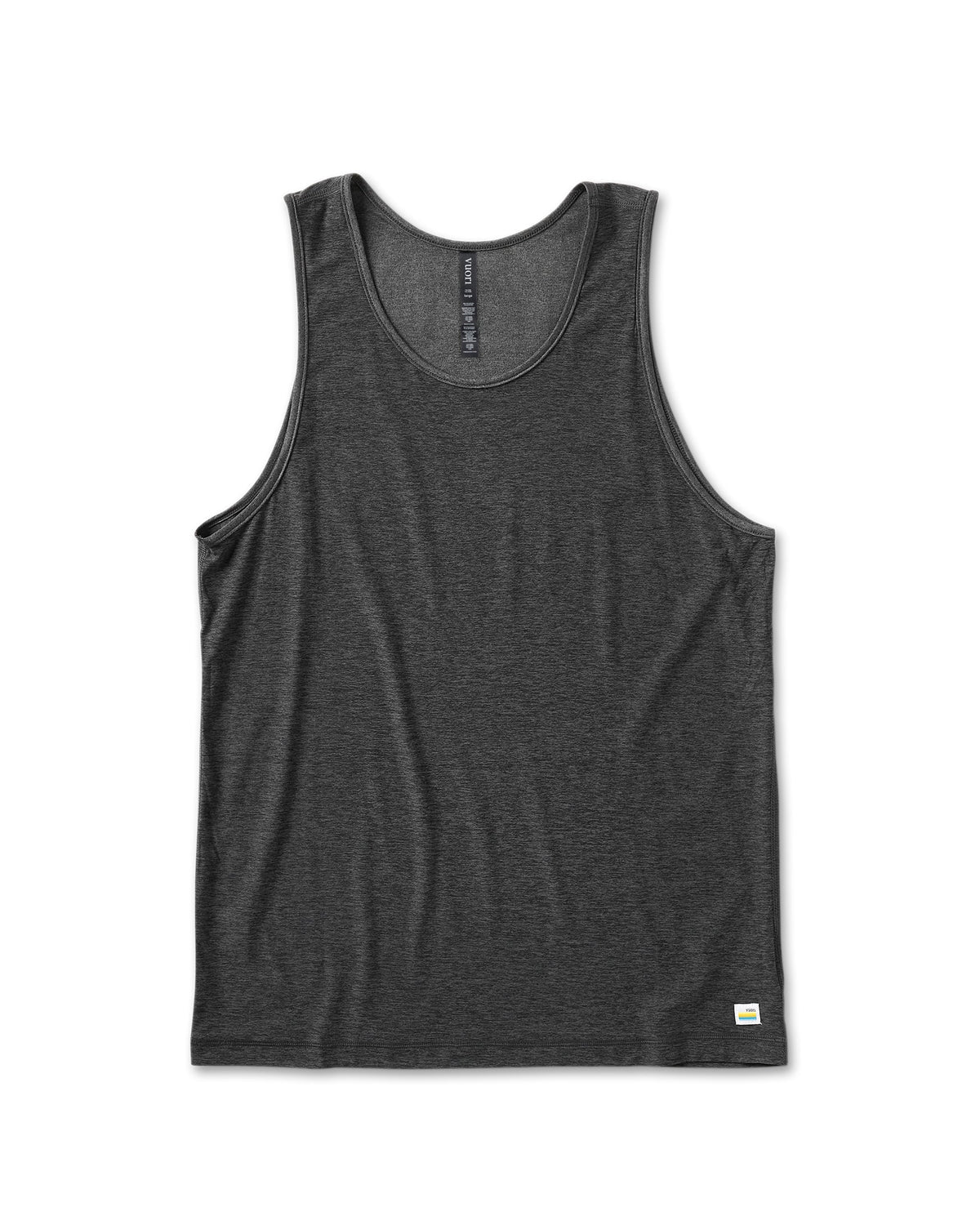 Strato Tech Tank Charcoal Heather | Vuori US