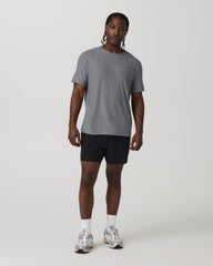 Short Sleeve Strato Tech Tee - Relaxed Fit Heather Grey | Vuori Discount